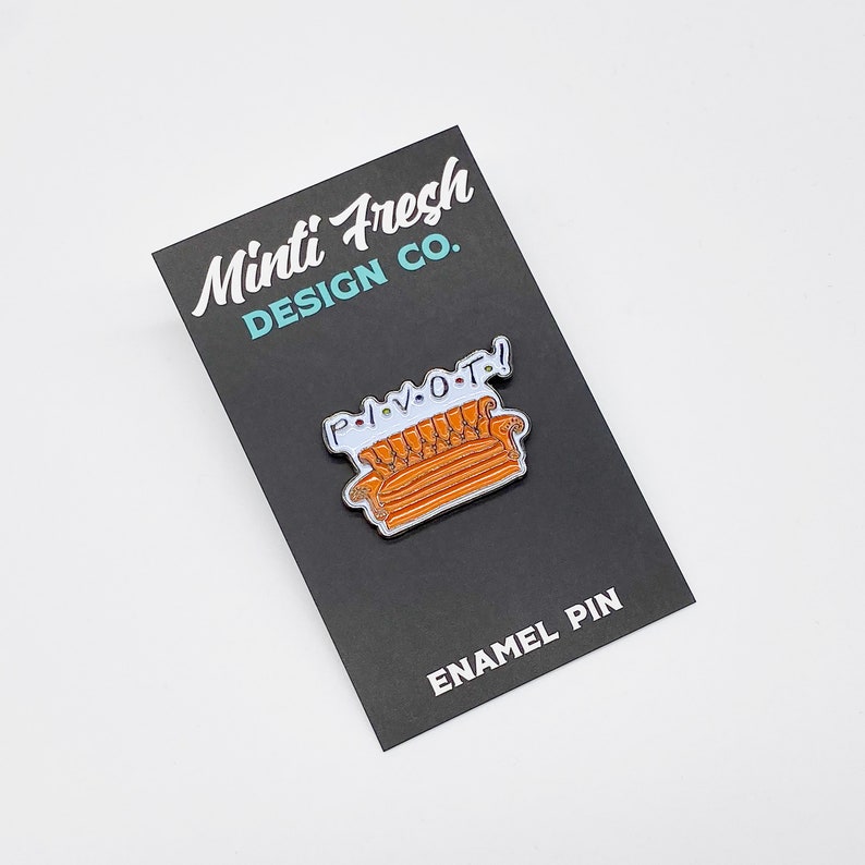 PIVOT Enamel Pin / Friends Tv Show / Friend Enamel Pin / Etsy