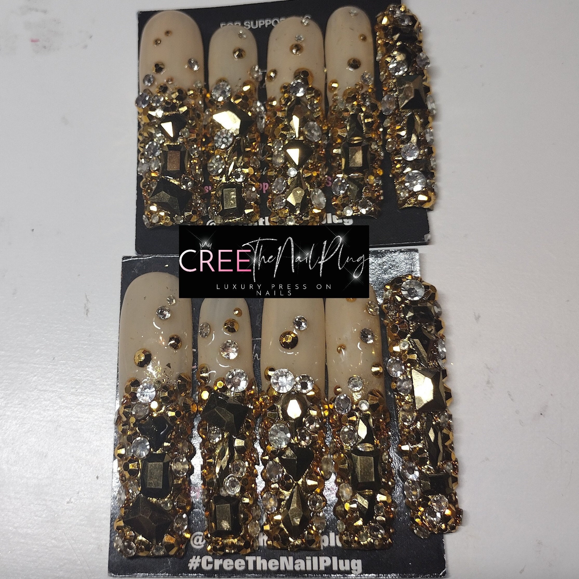 Fashion CATEAR Press On Nail Packaging, Luxury Press On Nails