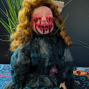 Creepy doll, Gretchen, horror doll