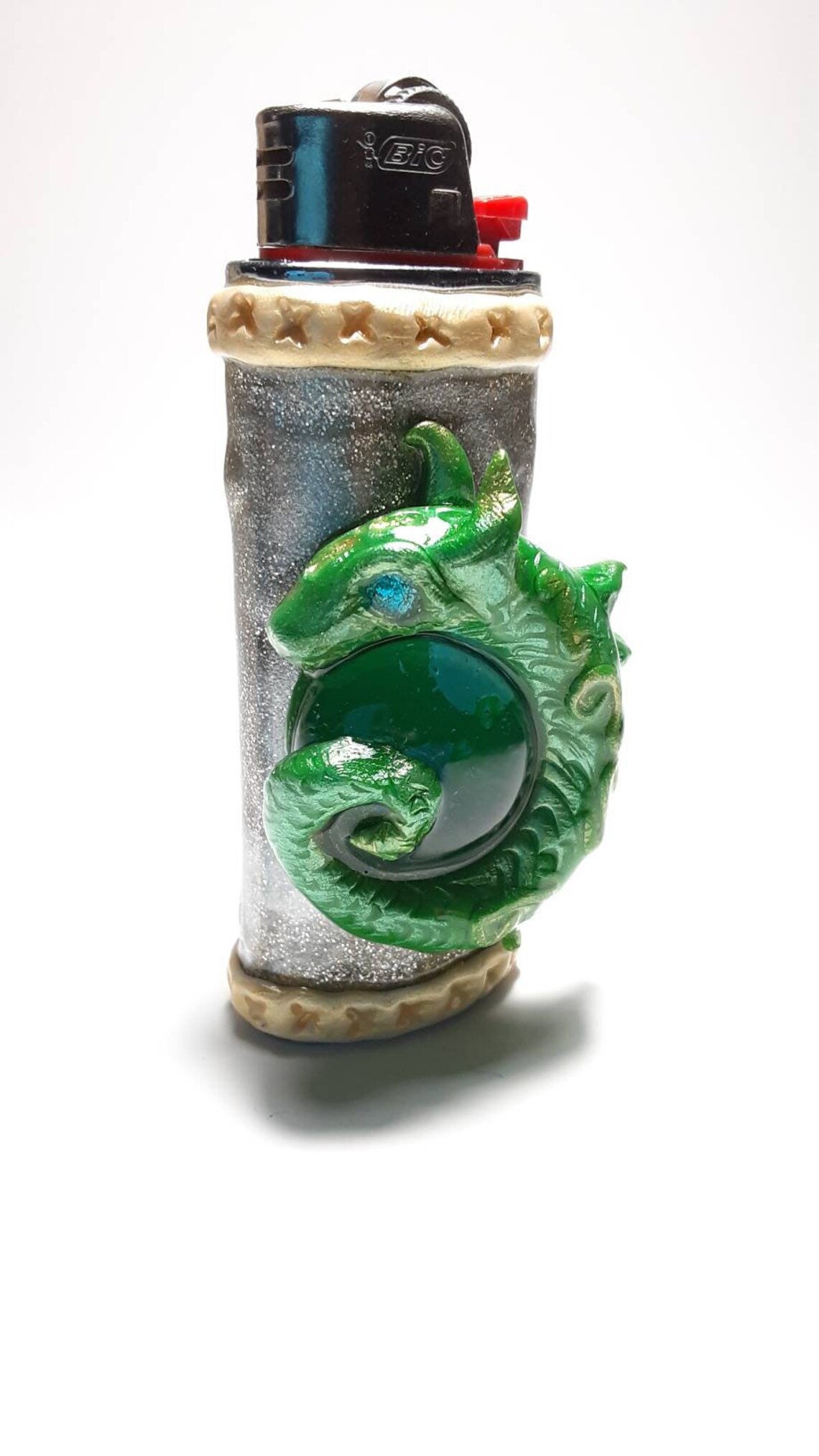 Dragon lighter case medieval lighter case lighter cover Etsy