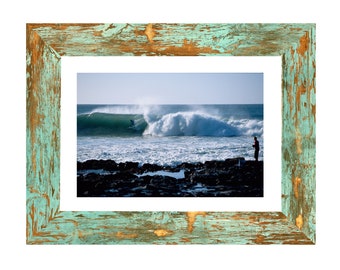 Kelly Slater Surfing J-Bay, South Africa: Ocean Wave Photography Art Print