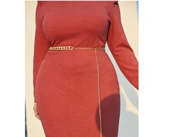 chain belts for plus size