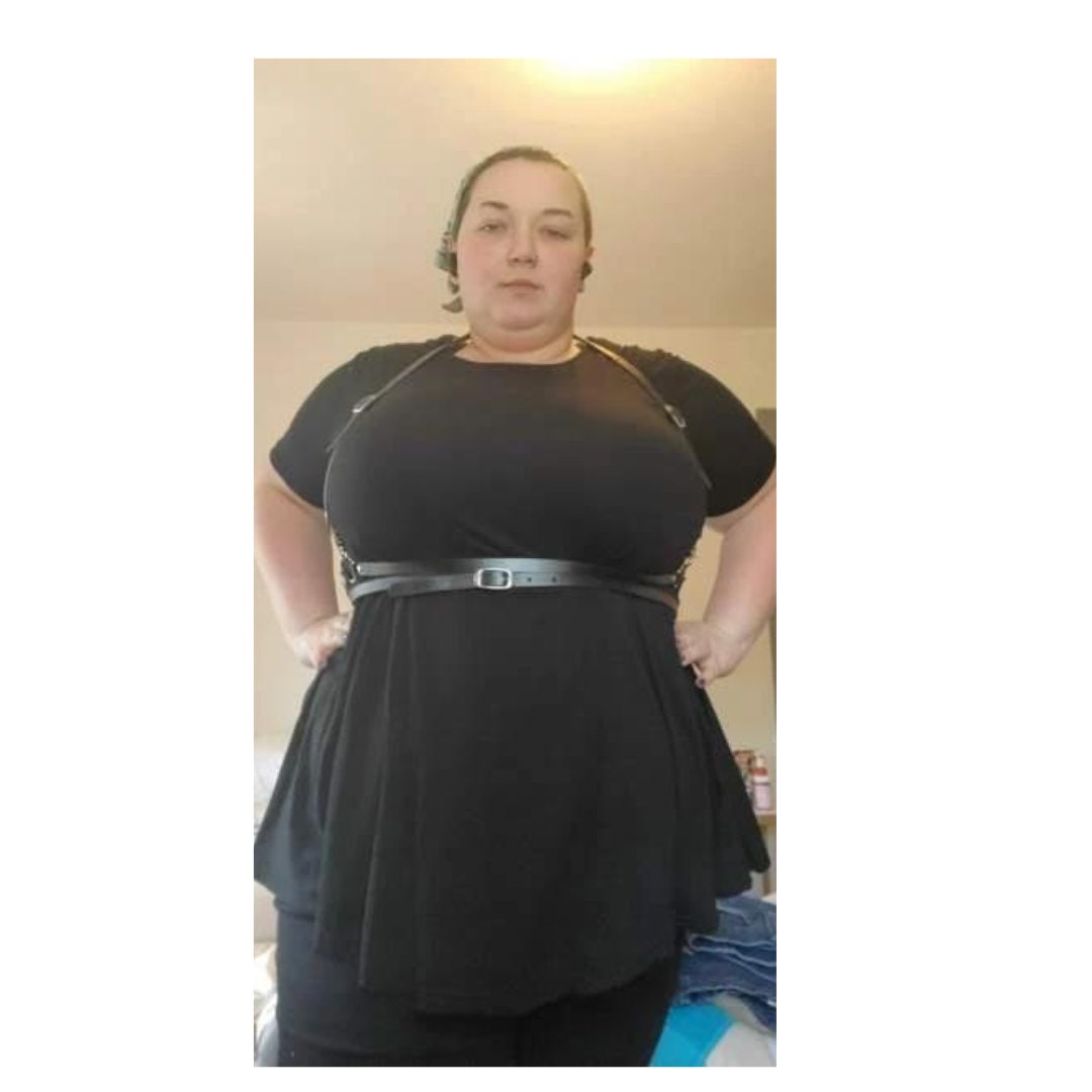Plus Size Waist Harness Belt Strappy 1x 