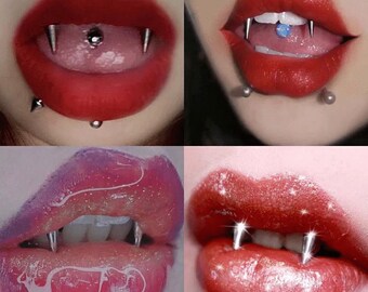 Smiley Piercing Etsy