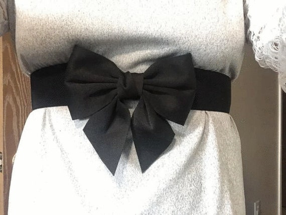 plus size bow belt