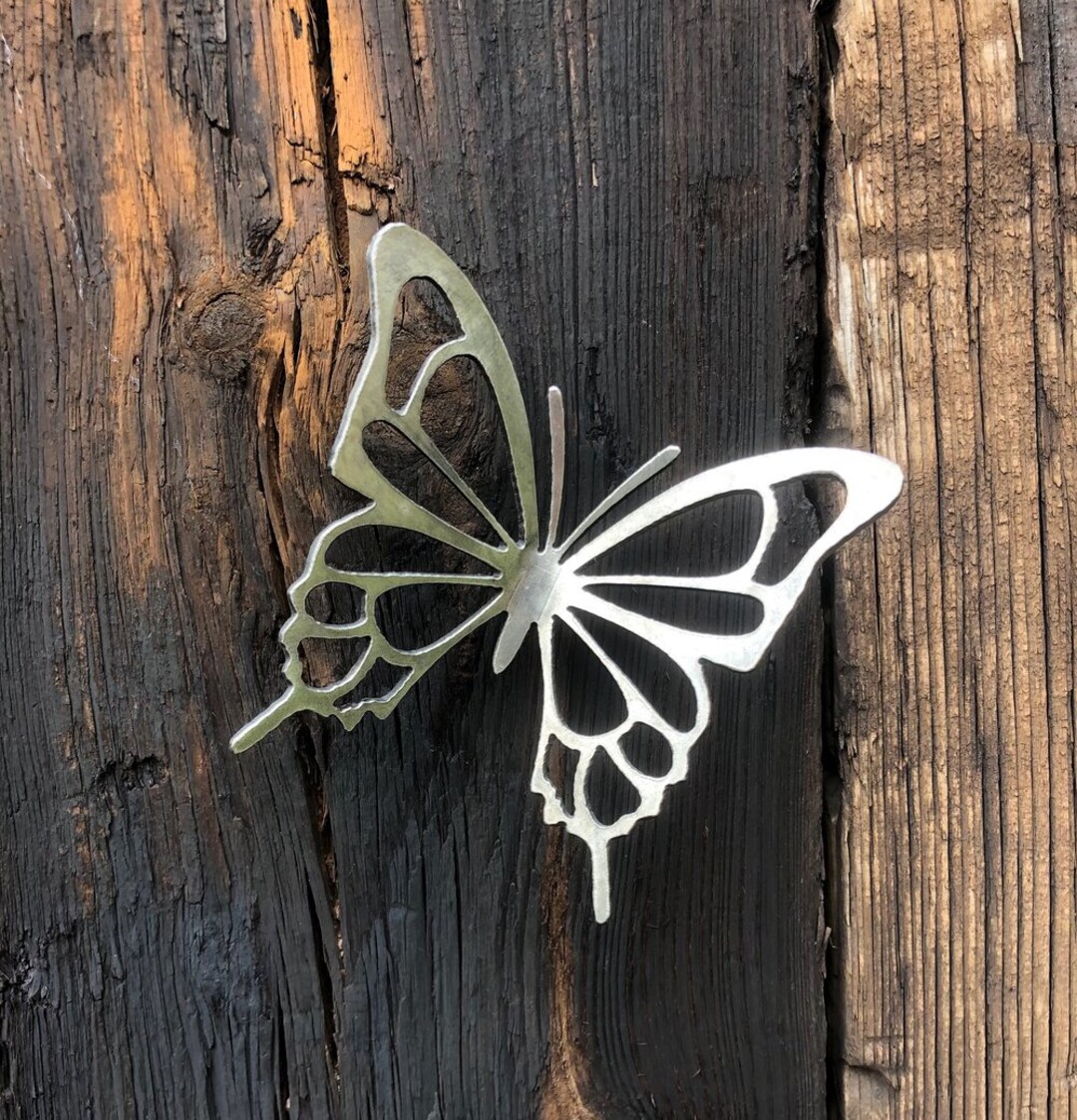 Polly the Butterfly Small Wall Mounted Butterfly Garden Ornament