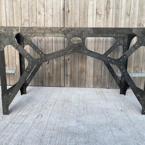 Industrial Style Butchers Block / Kitchen Island / Side table / Steel / Furniture / Base Only