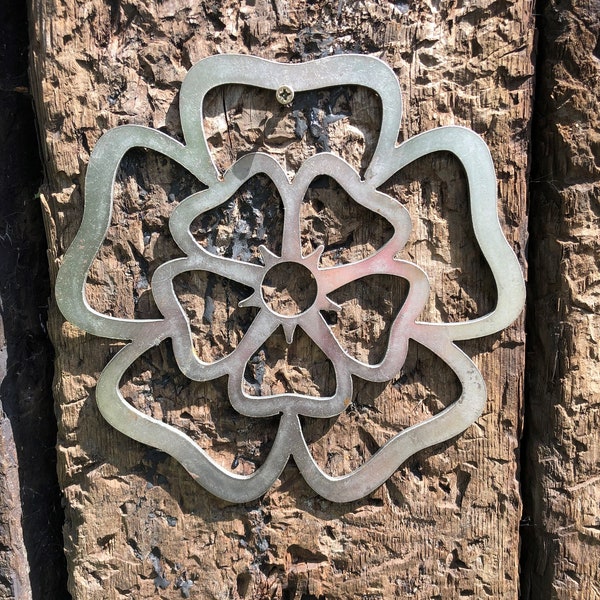 Steel Yorkshire Rose For Wall, Garden, Kitchen, Living Room, Father’s Day, Yorkshire Day