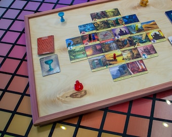 Wooden Board Game Board - Premium Handcrafted Hard Wood - Multiple Sizes