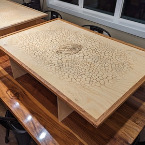 Dungeons and Dragons Table Top Erhöhte Grid Map Board, passend für 36 "x 24" D & D Kampfmatte