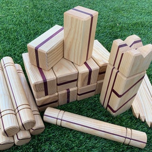 Premium Kubb/Viking Chess Set