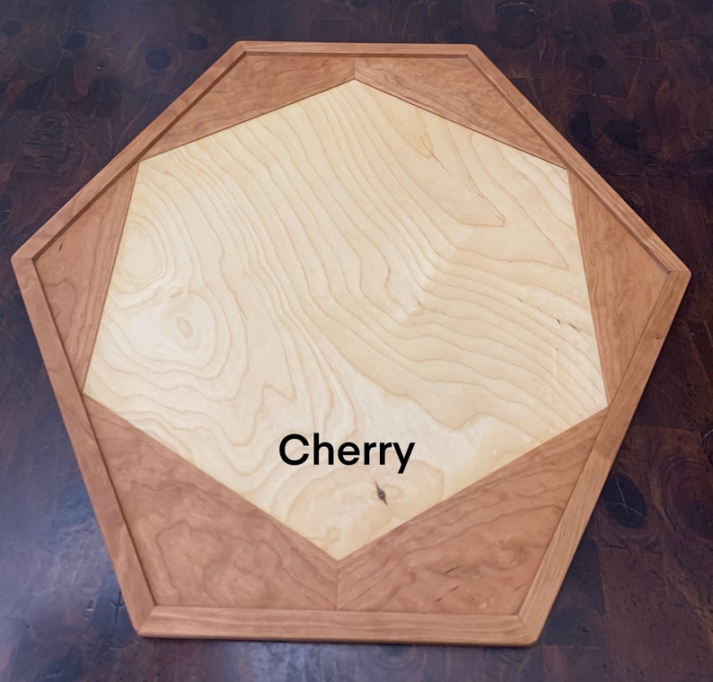 Wooden Catan Board Tray Handcrafted Cedar/Maple/Cherry/Birch image 7