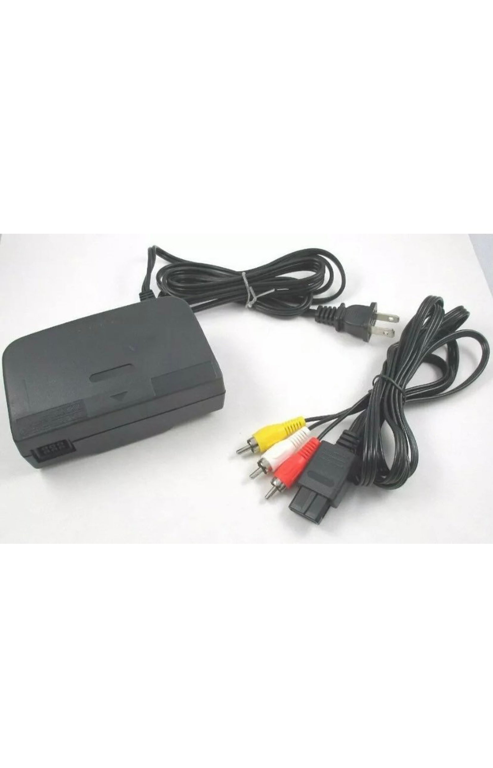 AC Adapter Power Supply & AV Cable Cord Nintendo 64 Brand Etsy