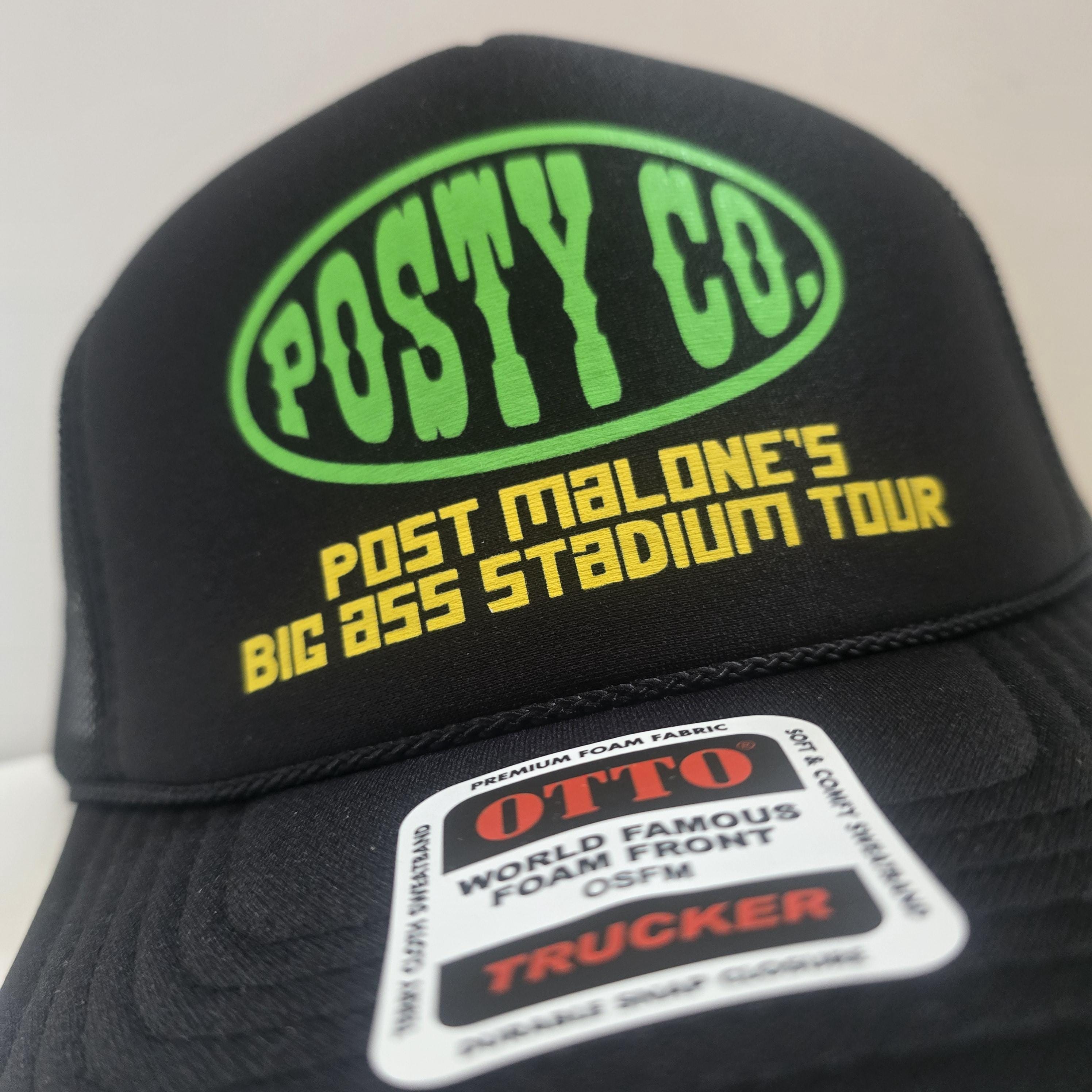 Post Malone Big Ass Stadium Tour Hat | Posty Co. Hat | Posty Co 