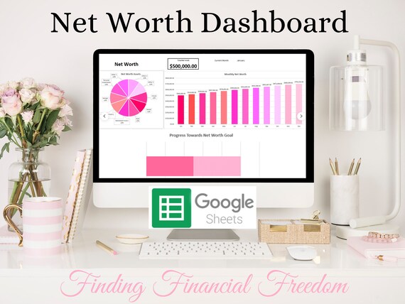 Net Worth Tracker Template Google Sheets / Track My Net Worth - Etsy