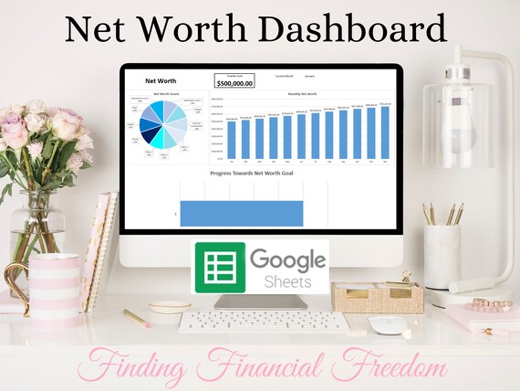 Net Worth Tracker Template Google Sheets / Track My Net Worth - Etsy