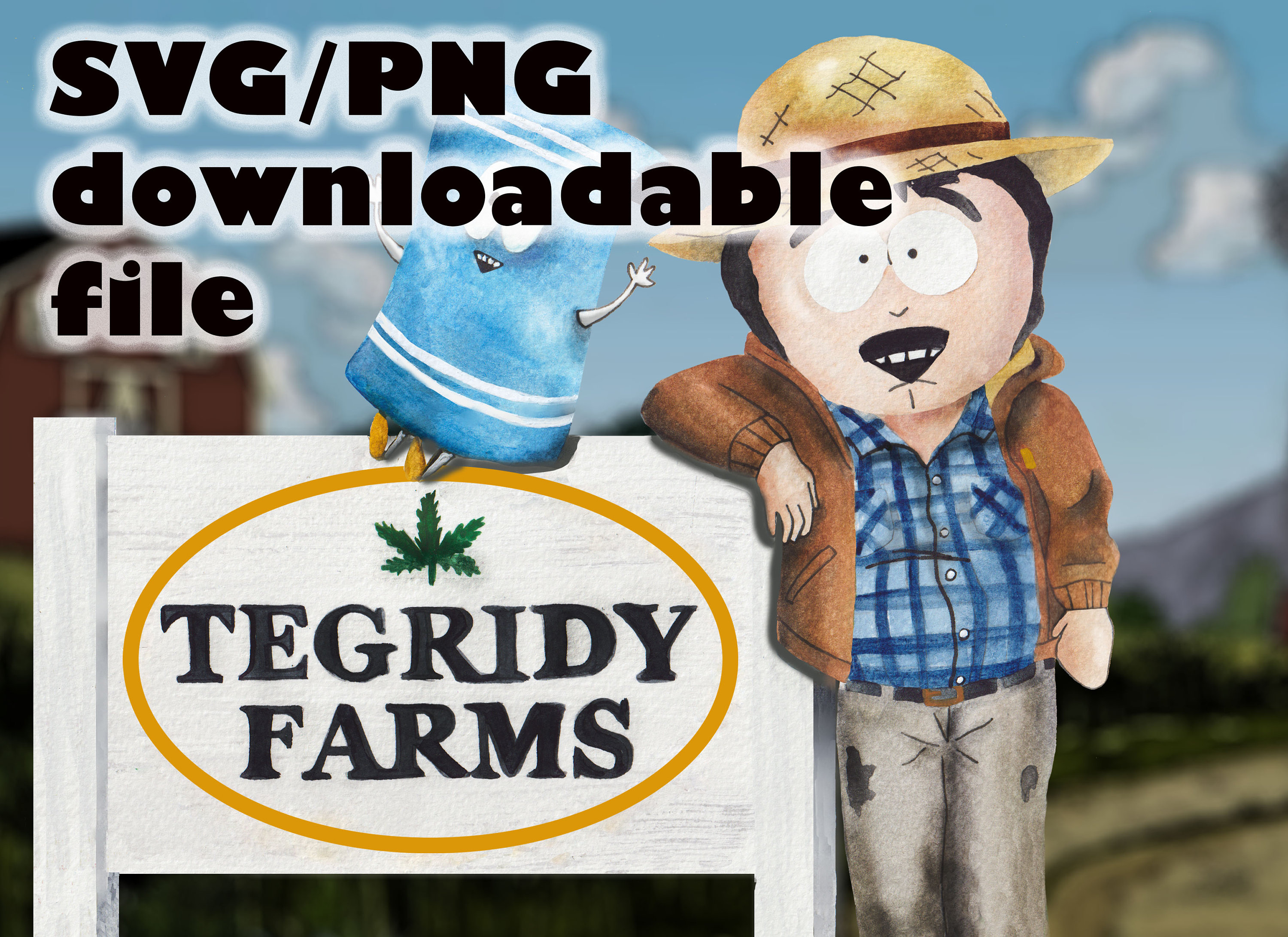 Tegridy Farms SHIRT Funny South Park UNISEX Streaming Wars Retro Christmas Gift