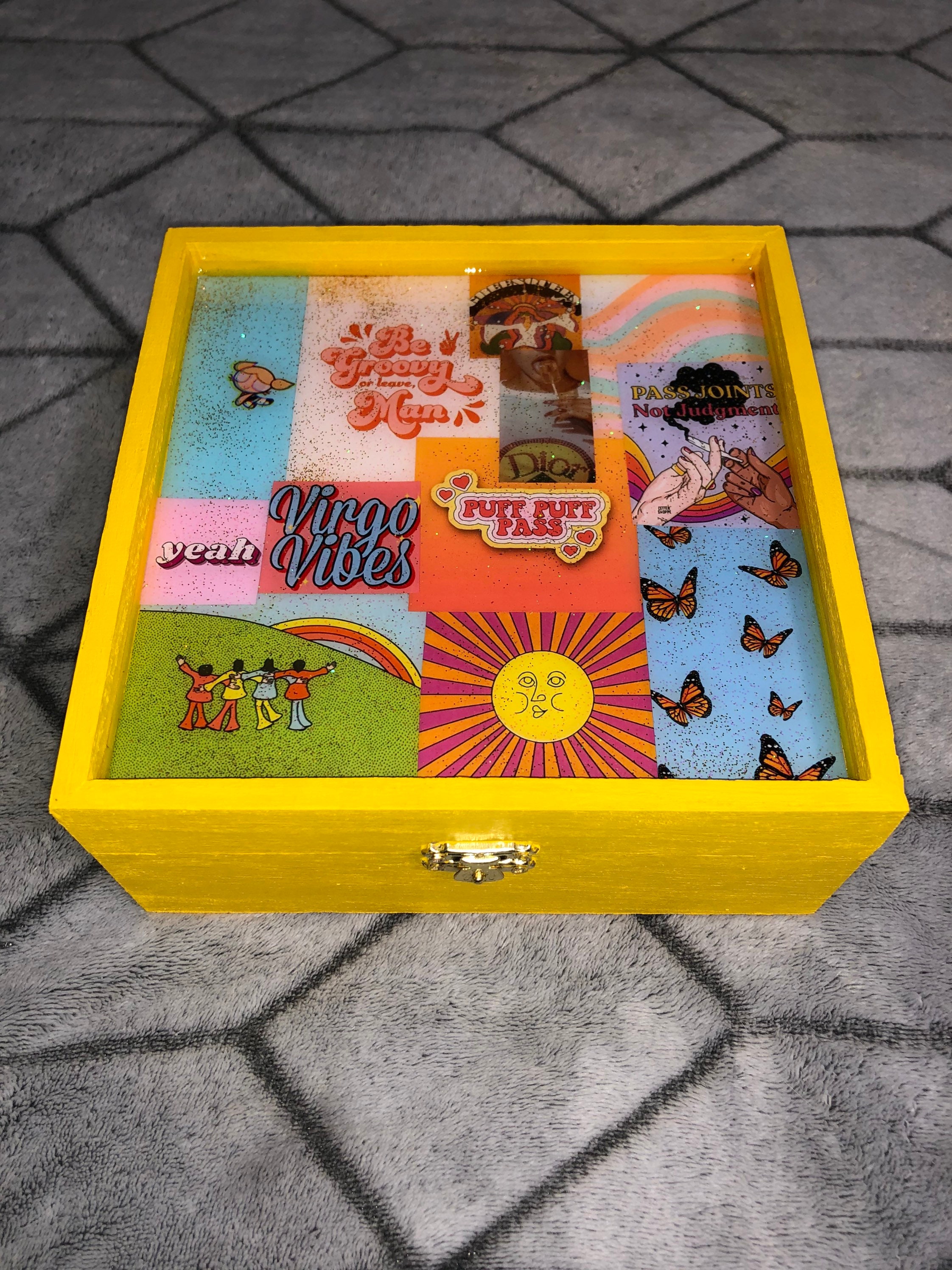 Customizable Aesthetic Keepsake Boxes/ Stash Boxes/ Memory Etsy