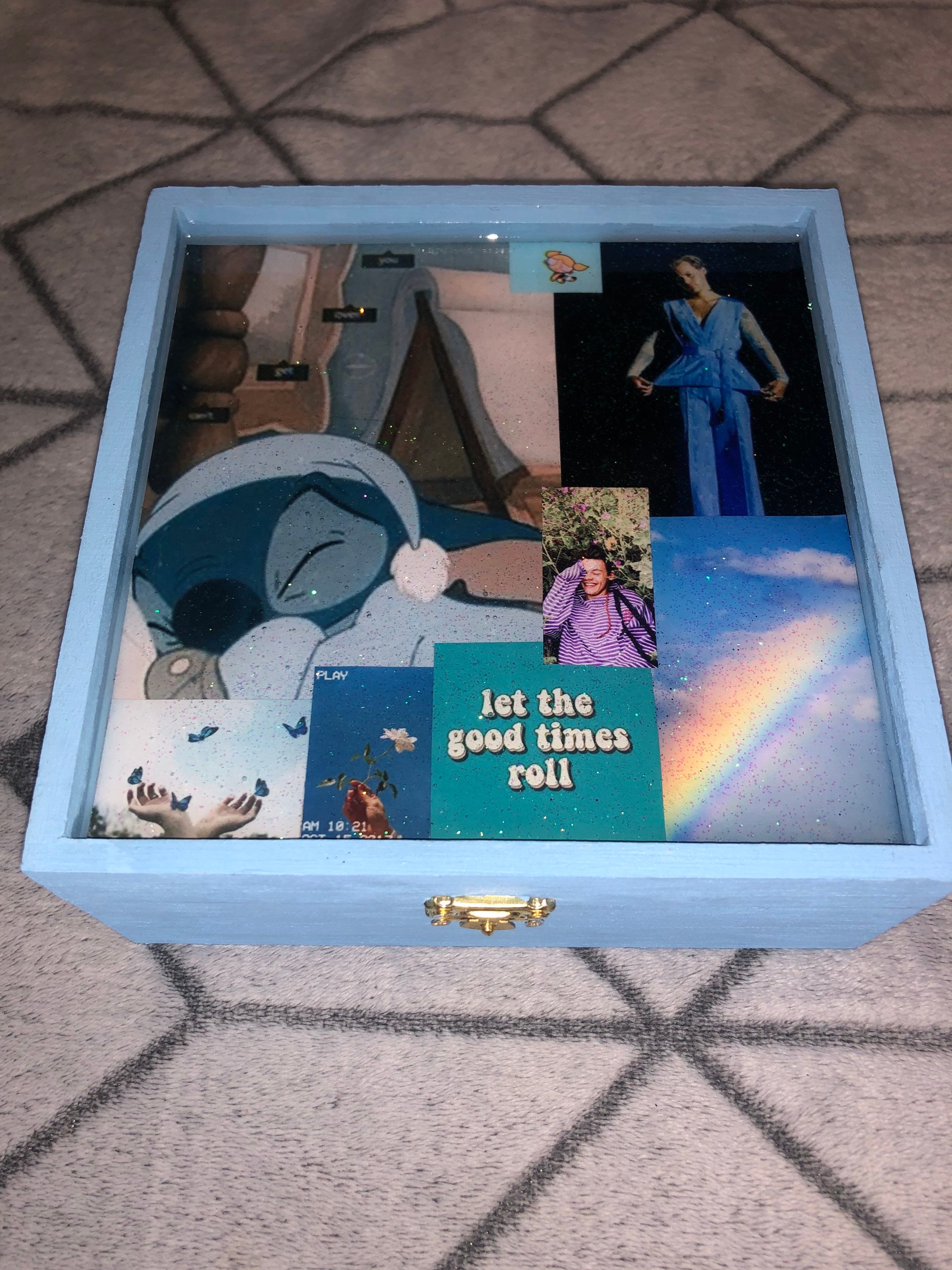 Customizable Aesthetic Keepsake Boxes/ Stash Boxes/ Memory Etsy