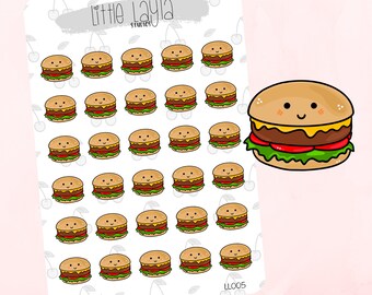 3'' or 5'' Burger King Man Logo Sticker Car Bumper Decal 3'' or 5'' Burger King Man Logo Sticker Car Bumper Decal