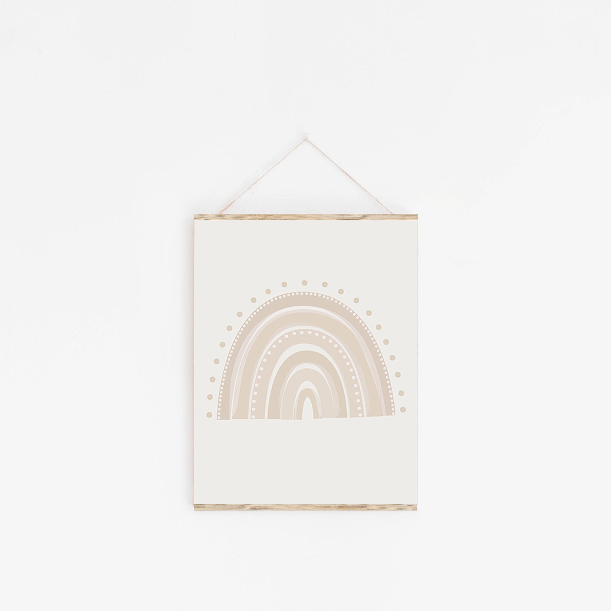 Boho Nursery Rainbow Print - PRINTABLE WALL ART - Digital Download ...
