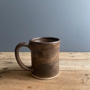 Stoneware Diner Mug Charred Cocoa