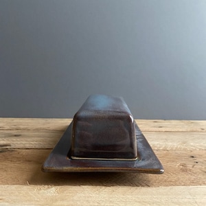 Stoneware Covered Butter Dish image 8