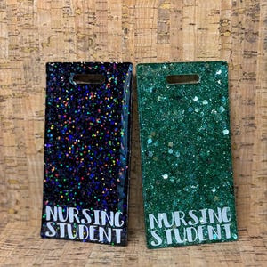 Vertical Nursing Student Badge Buddies - Various Colors