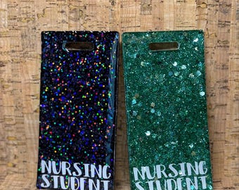 Vertical Nursing Student Badge Buddies - Various Colors