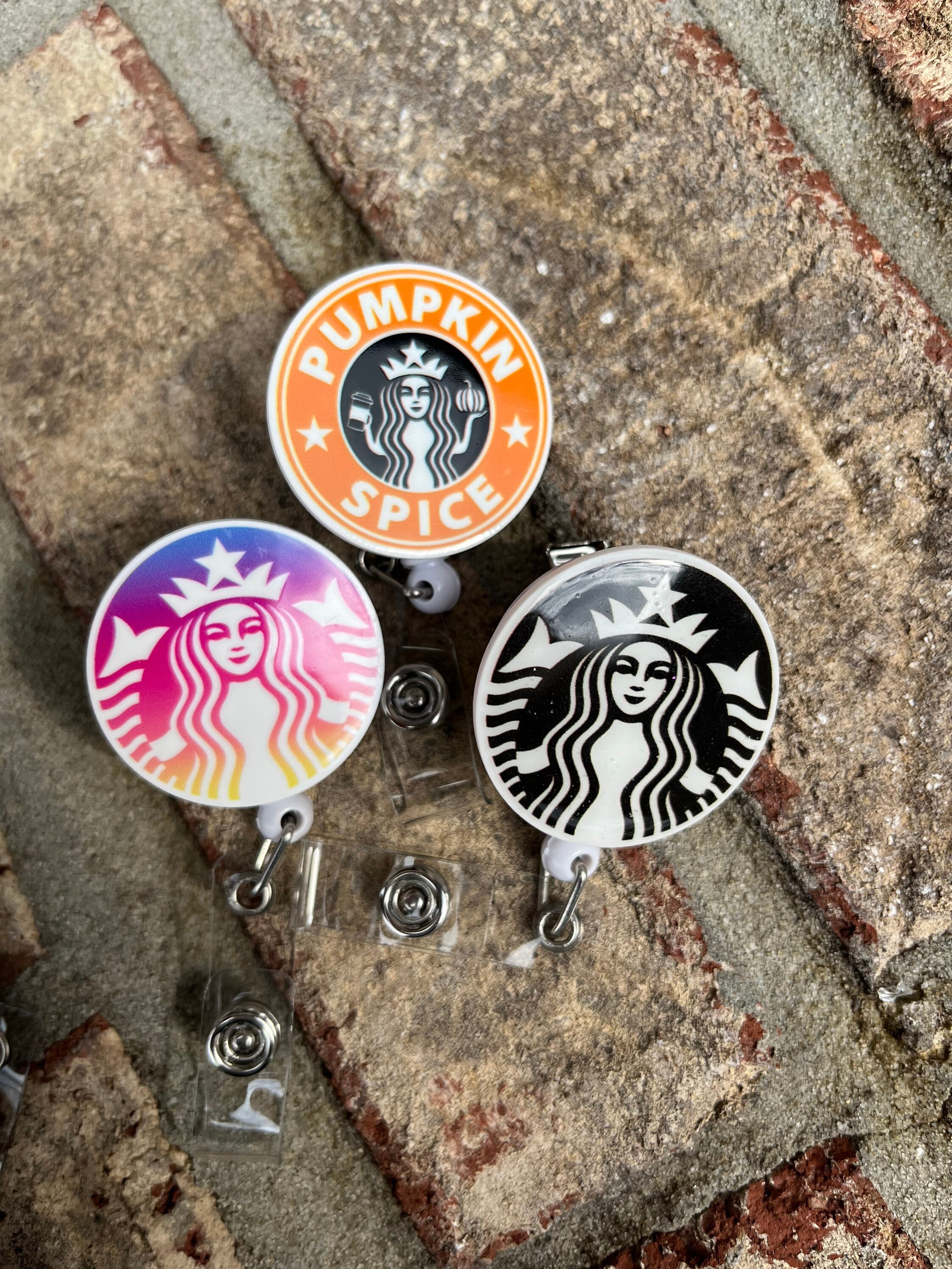 Starbucks Badge Reels