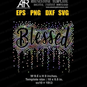 Gesegnete Strass Vorlage digitaler Sofort-Download, Schneidedatei svg, eps, png.