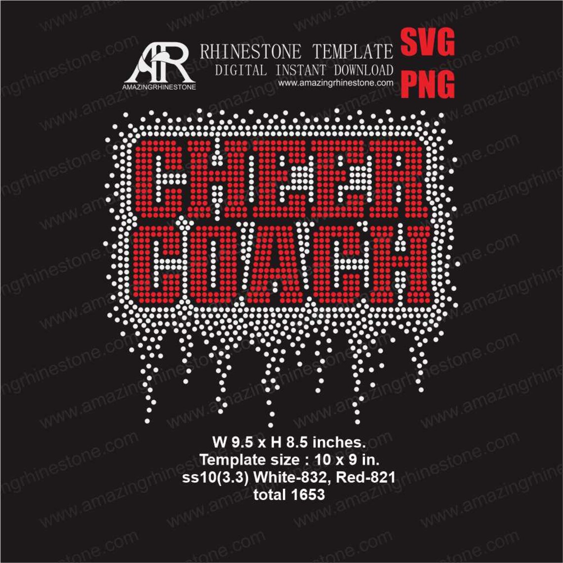 Coach Rhinestone Template CHEER COACH Rhinestone Template Digital Instant Download, Cut File Svg ...