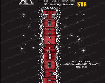 TORNADOES  rhinestone template digital instant download, cut file svg. png.