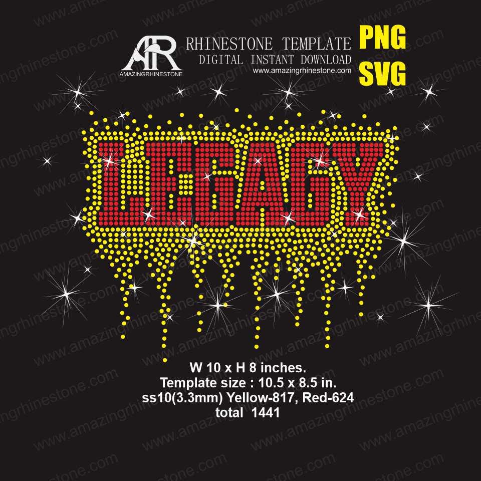 Legacy Rhinestone Transfer LEGACY Rhinestone Template Digital Instant Download, Cut File Svg, Eps ...