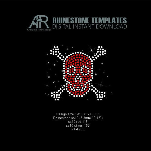 Skull rhinestone template for mask, Digital instant download  Cut file, DIY Crafts rhinestone