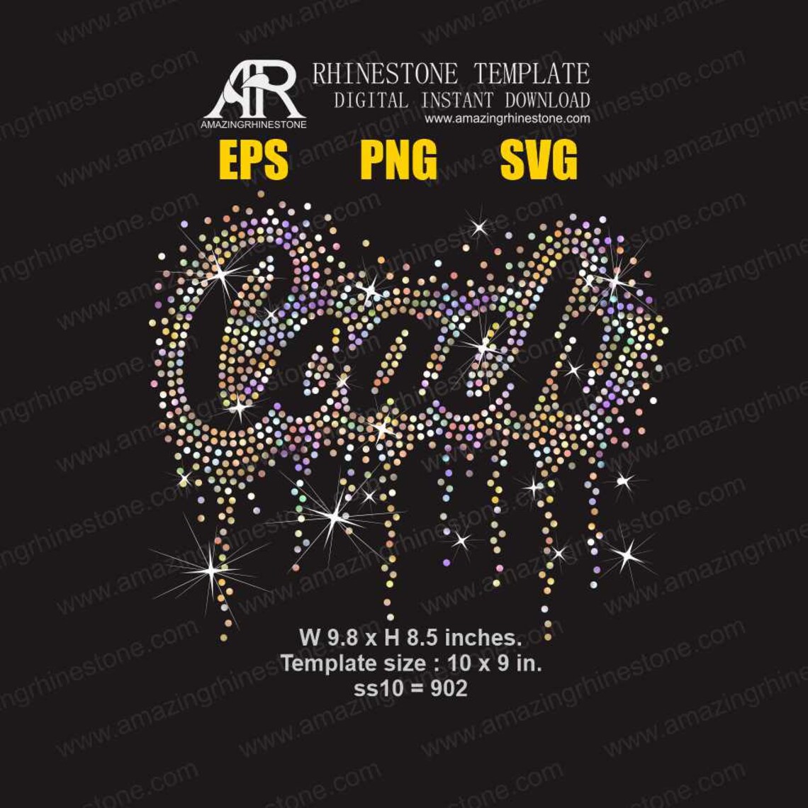 Coach Rhinestone Template Coach Rhinestone Template Digital Instant Download, Cut File Svg, Eps ...