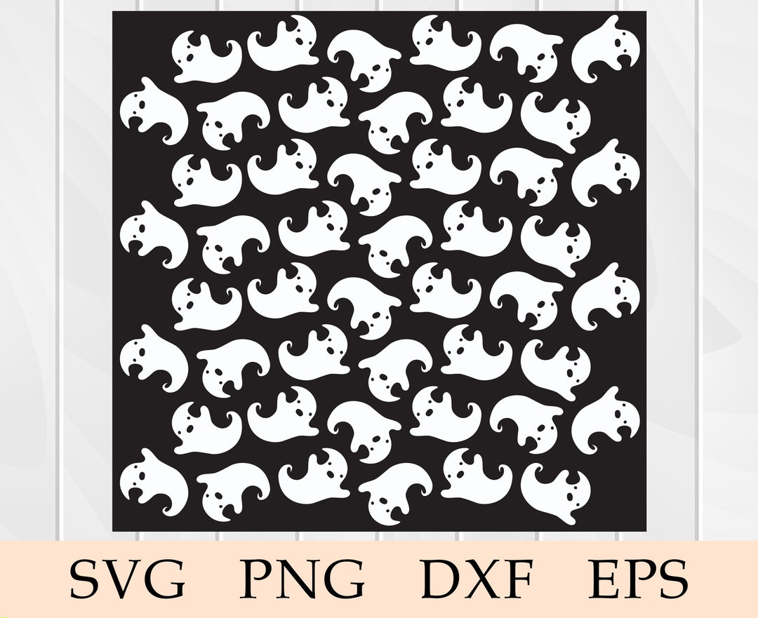 Pattern Ghostsvg Ghost Pattern Svg, Cute Ghost Pattern, Ghost Sign, Ghost Mug, Ghost Cup ...
