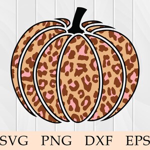 Leopard Pumpkin svg, Leopard Print Pumpkin svg, Animal Print Pumpkin, Modern Pumpkin, Fall, Thanksgiving, Pumpkin, Cricut, svg, eps, png