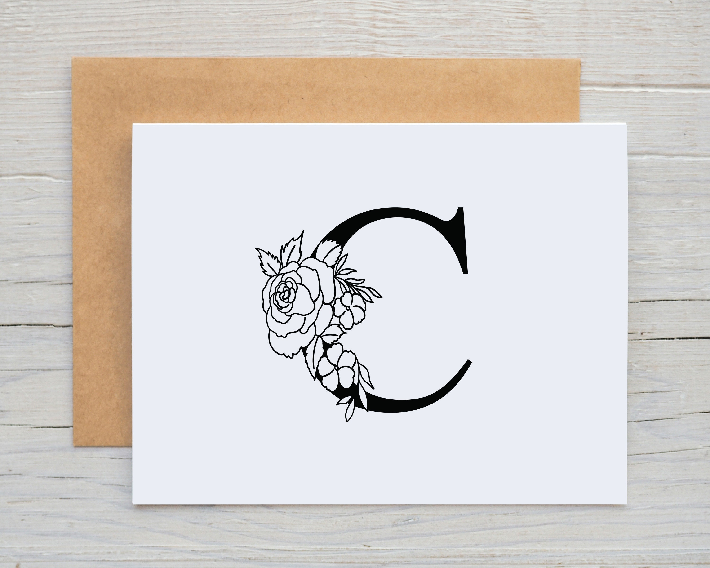 Floral Pattern C Floral Font Svg, Floral Letter C Svg, Floral Alphabet C Svg, Initial C ...