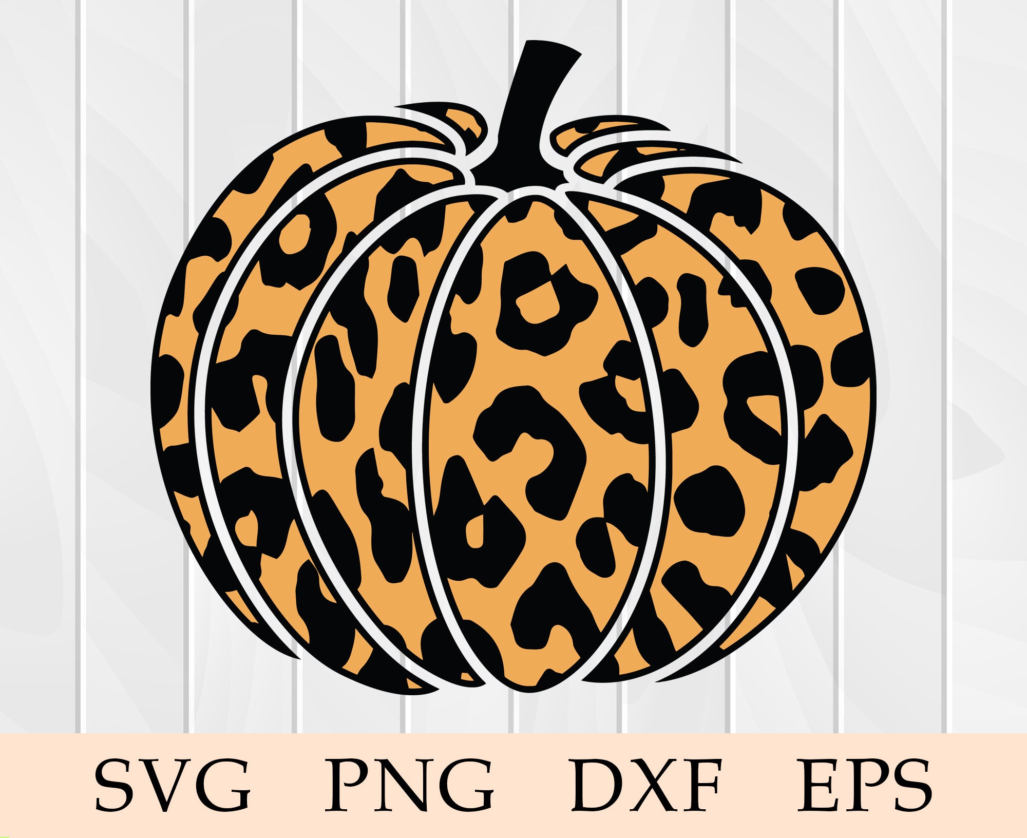 Leopard Pumpkin Svg Leopard Print Pumpkin Svg Animal Print - Etsy UK
