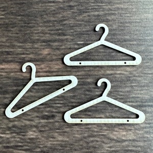 Earring Clothes Hanger Display Cards Bulk Clothing Earring Tag White Cardboard Upcycled
