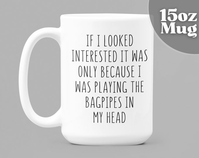 Don't Run With Bagpipes You Could Put an Eye Out Funny Bagpipes Mug ...