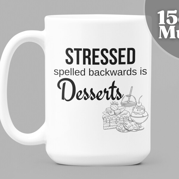 Stressed Desserts Etsy