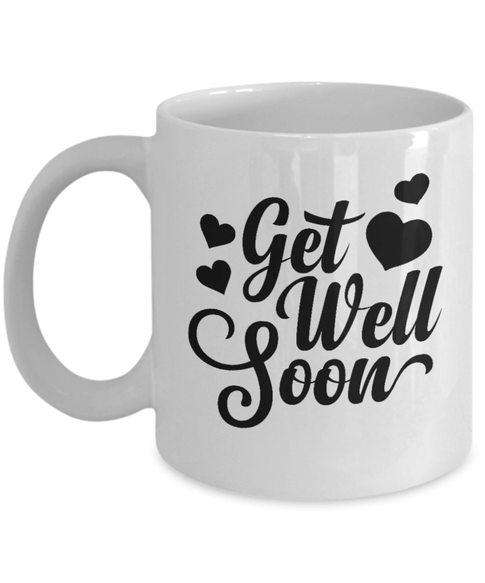 Buy Get Well Gift Get Well Soon 15oz White Ceramic Coffee Mug Online in