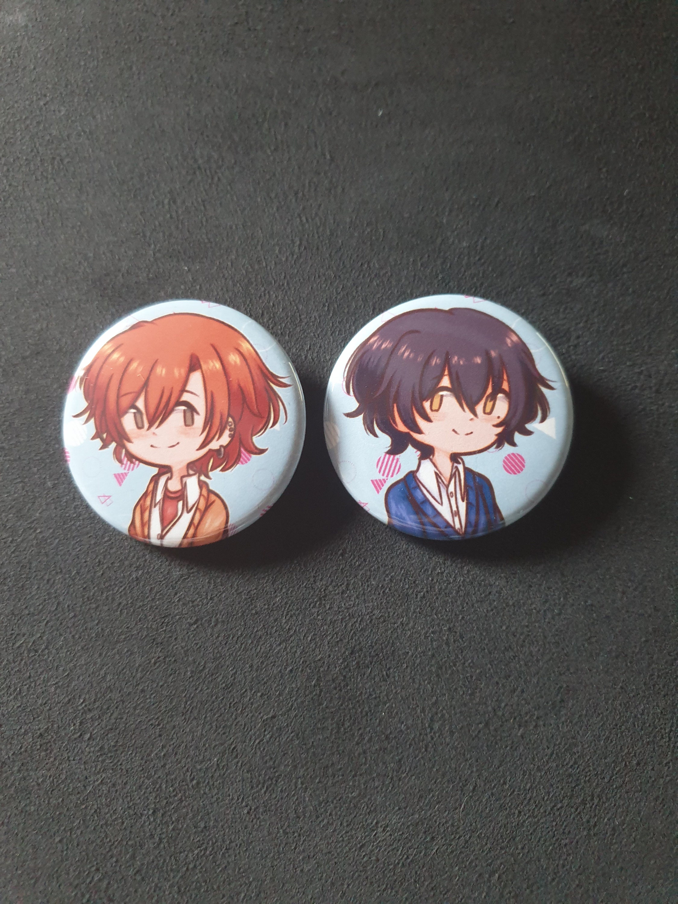 Sasaki And Miyano Sasaki Slice Of Life Soft Button Pin Creative