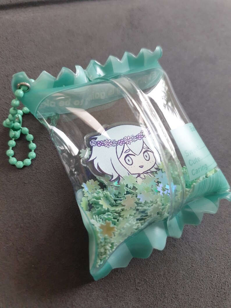 OMORI Candy Bag Charm Omori Basil and Kel Etsy UK