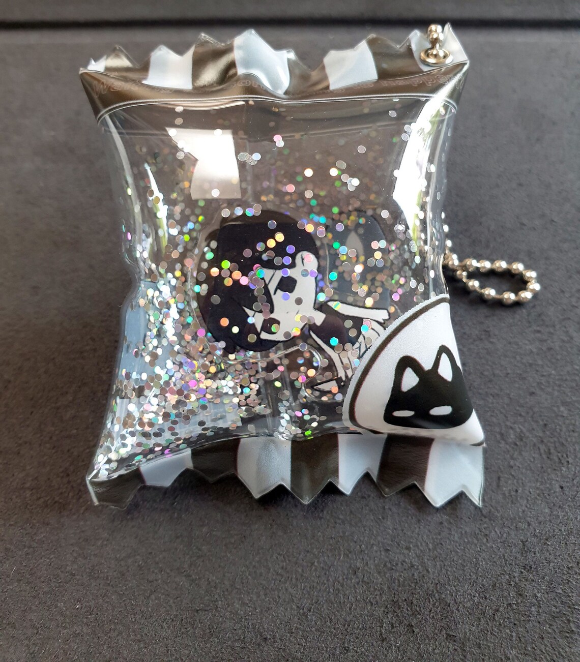 PREORDER OMORI Candy Bag Charm Omori and Basil Etsy Norway