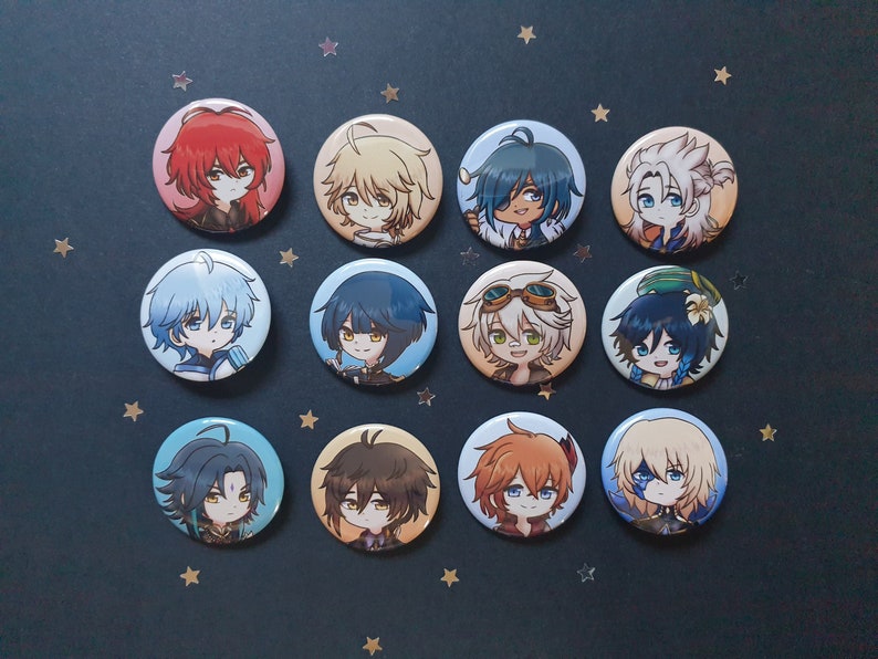Genshin Impact buttons