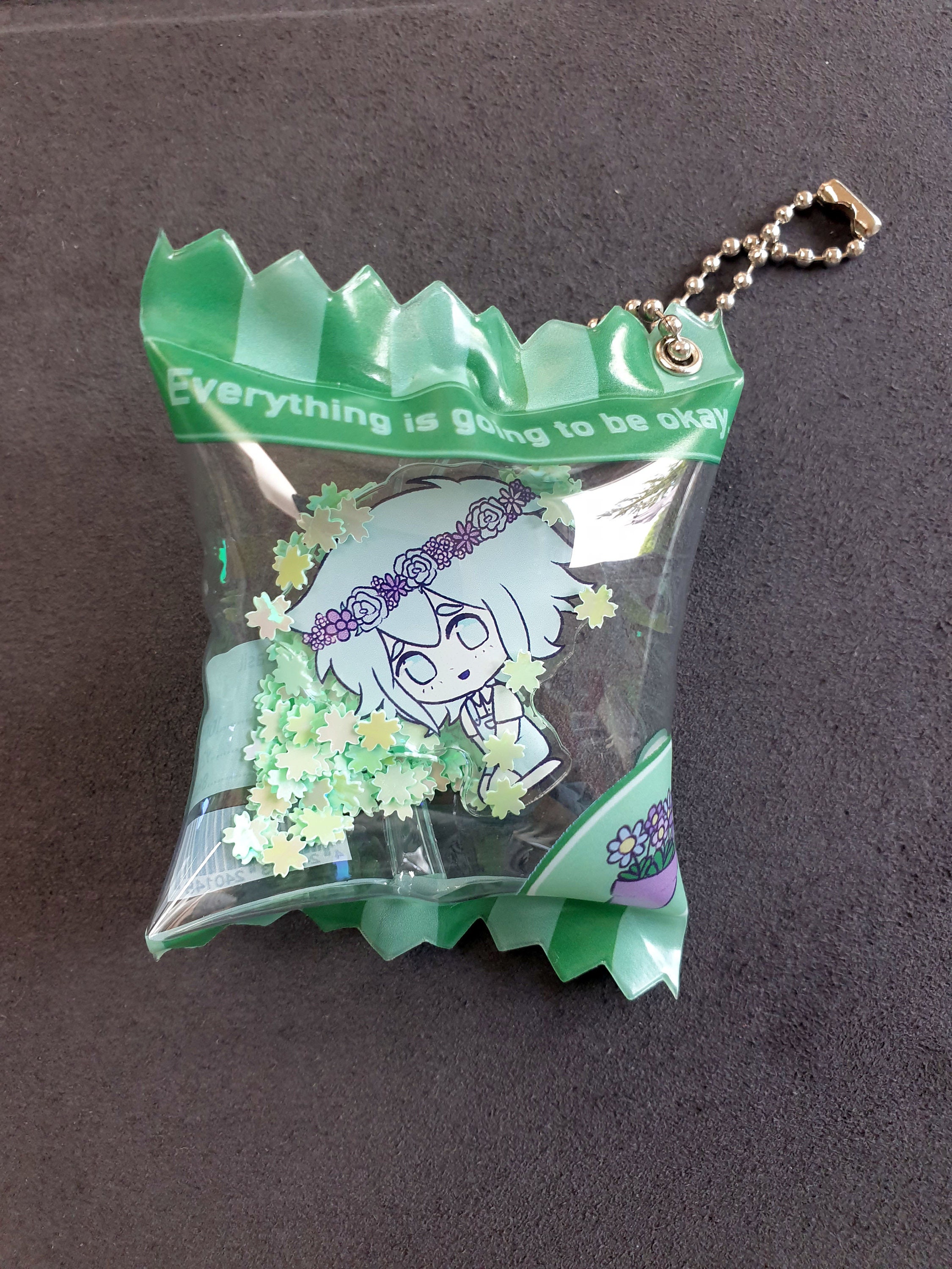 PREORDER OMORI Candy Bag Charm Omori and Basil Etsy Norway