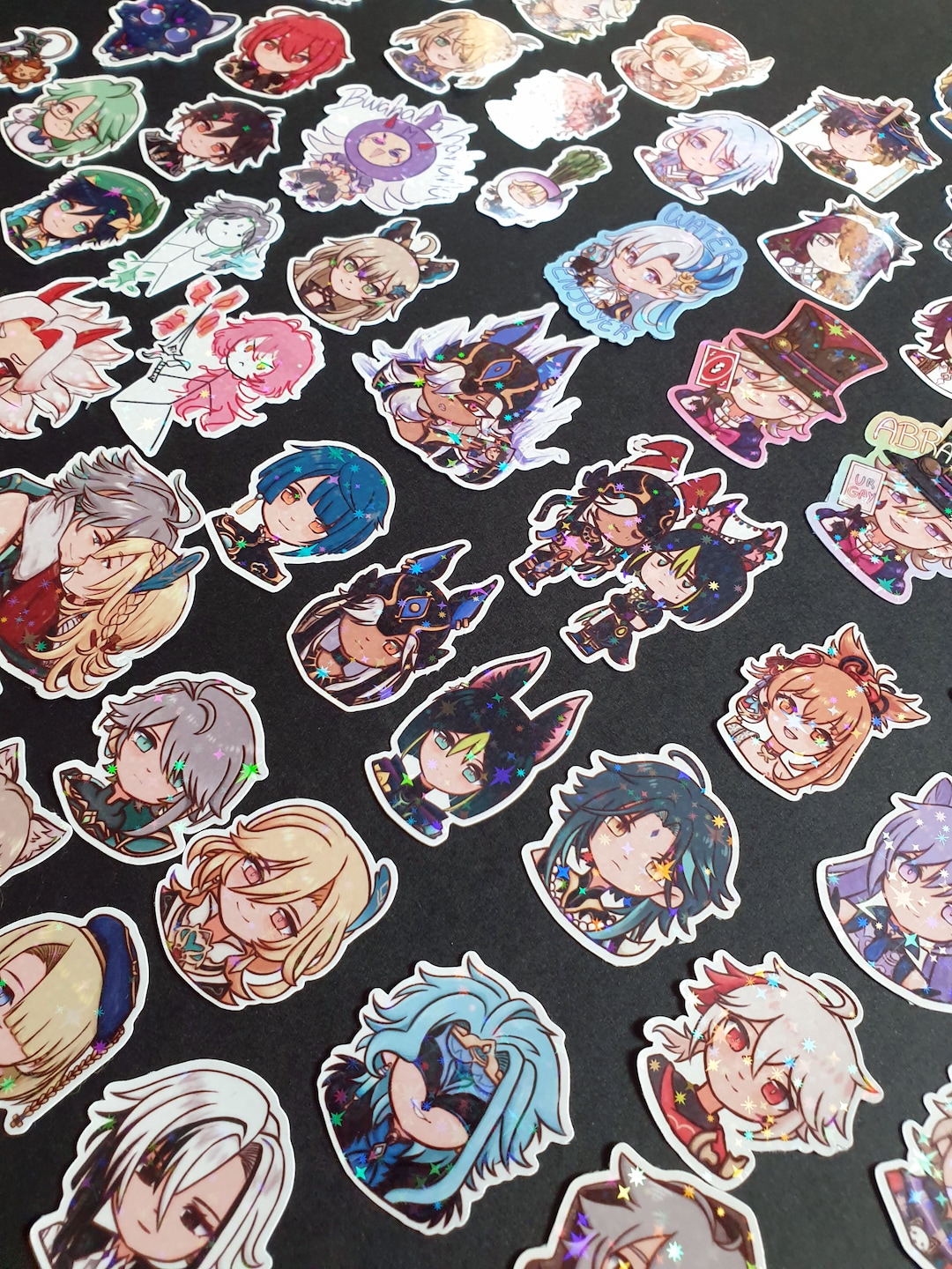 Genshin Impact Stickers Set - Etsy
